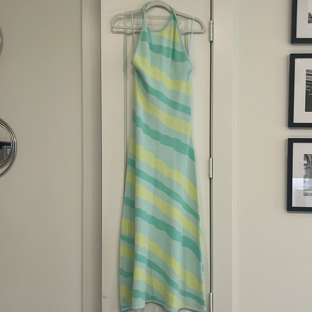 Zara backless dress size L